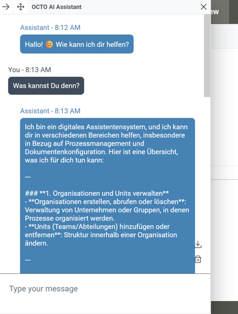 Orchestrierung Automation Designer KI Assistent 2